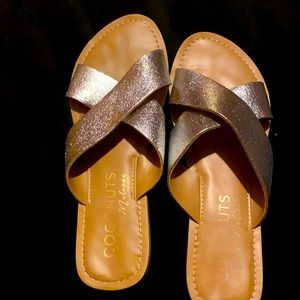 Stunning silver Sandals